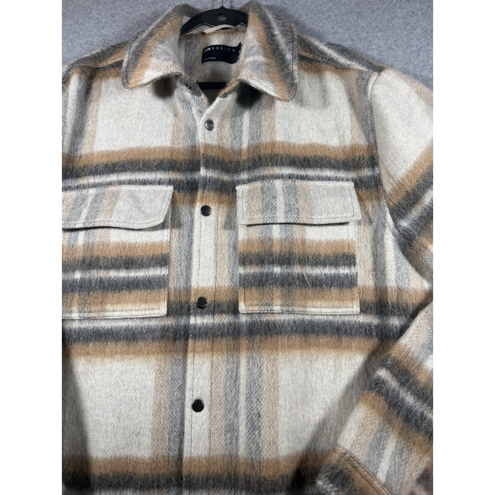 ASOS DESIGN Oversized Plaid Overshirt, 3XL